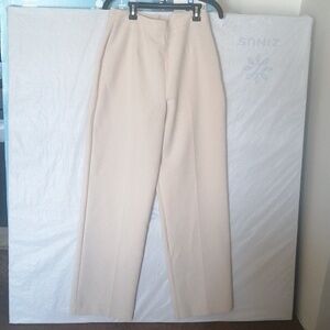 FORMAL CREAM PANT WITH SIDE ZIPPER